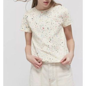 Urban Outfitters Soho Paint Splatter Tee Size M 100% Cotton